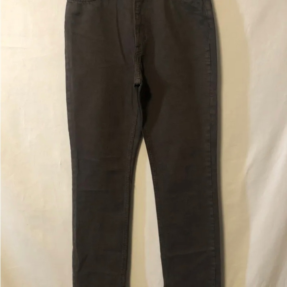 NWT Zara Sweet Mocha colored slit bottom jeans - Picture 4 of 8